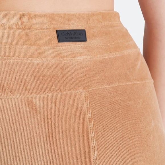 Calvin Klein Plus Size Performance Wide Leg Pant Rib Knit High Waist Stretch 2X - Picture 3 of 4